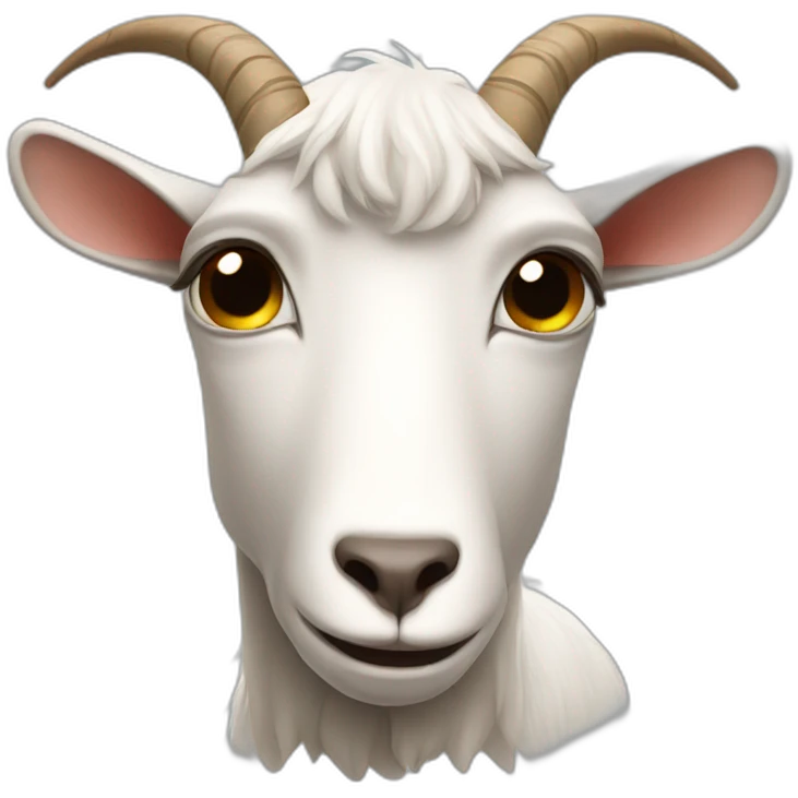 sad crying goat emoji