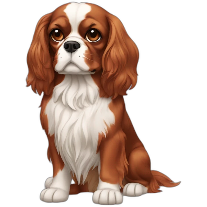 king charles spaniel emoji