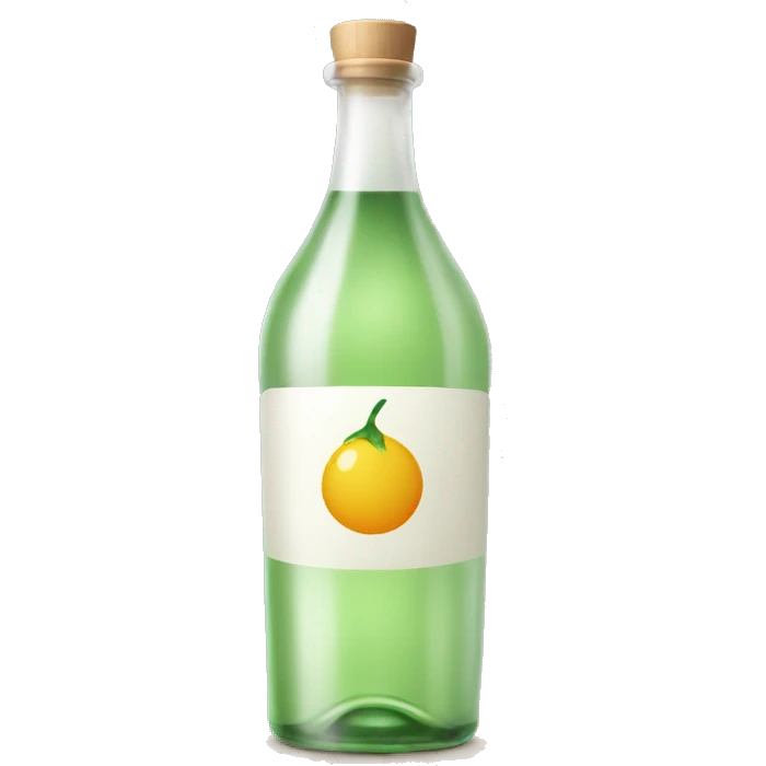 korean soju bottle emoji