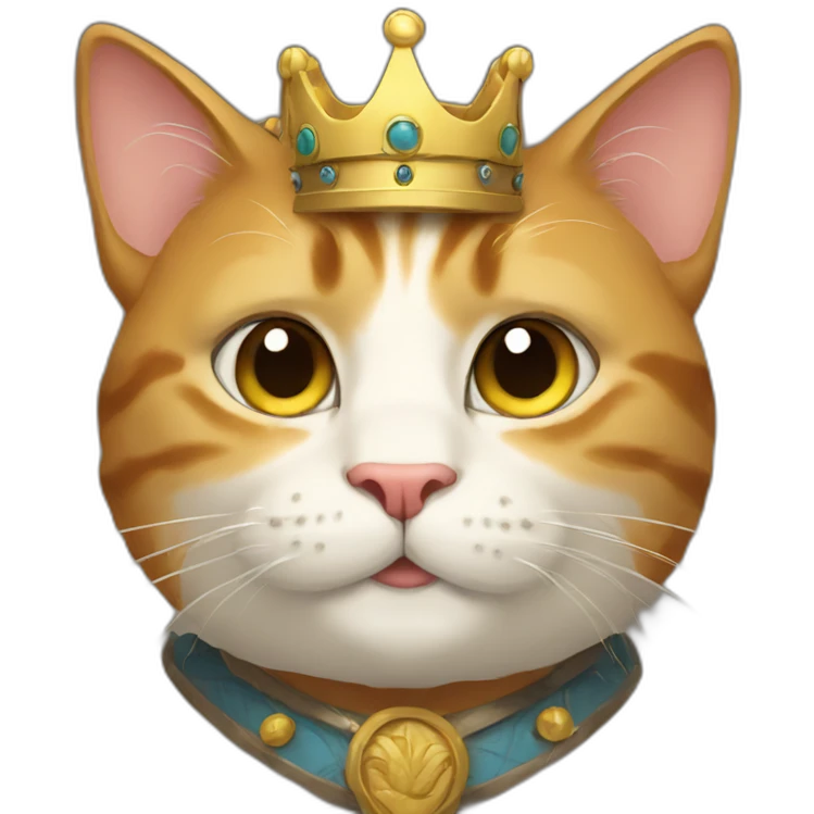 cat king emoji
