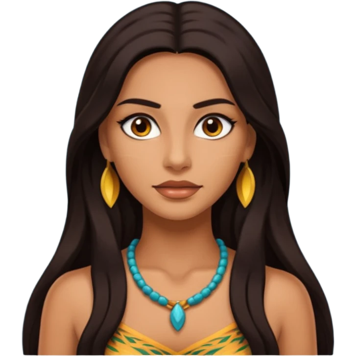 An amazonic beatiful woman emoji