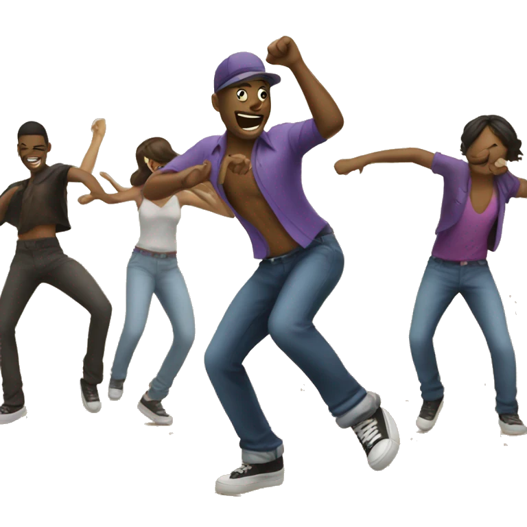 bailando emoji