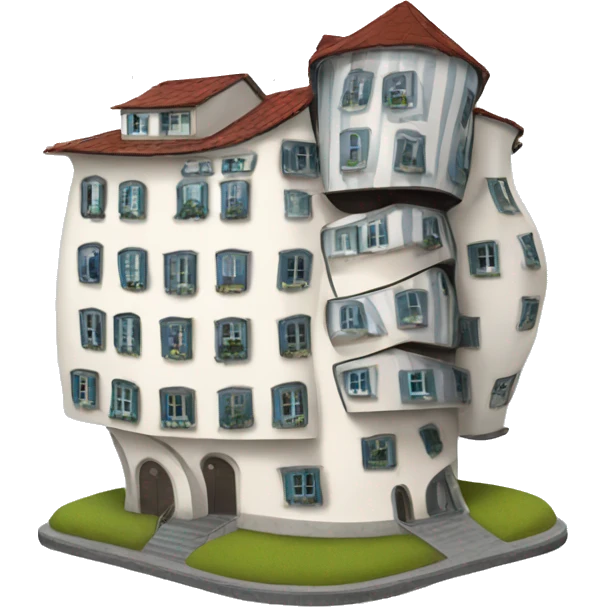 dancing house emoji