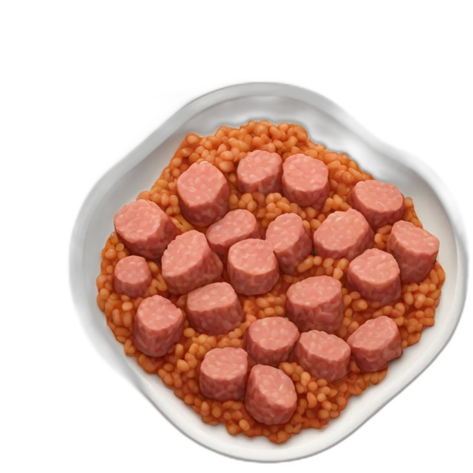 Minced meat plate emoji