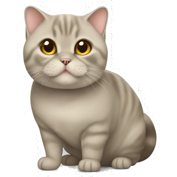 British Shorthair Golden Chinchilla emoji