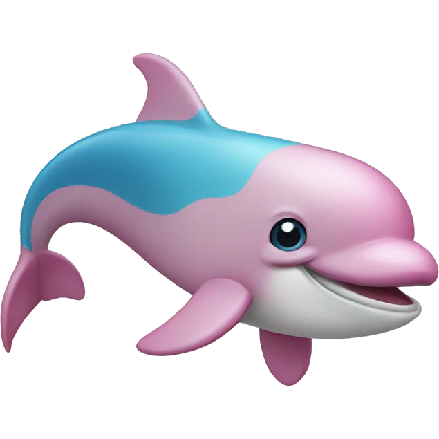 pink dolphin emoji