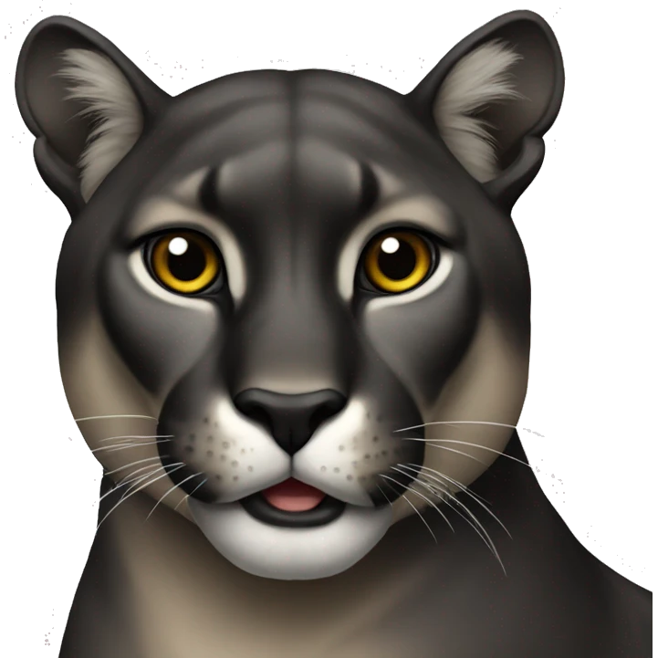 Black  Puma emoji