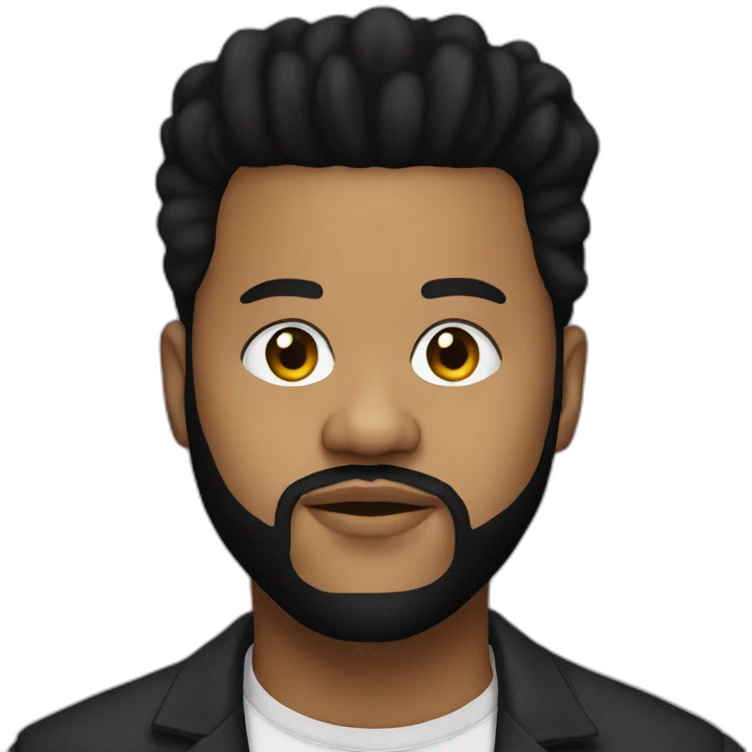 the weeknd emoji