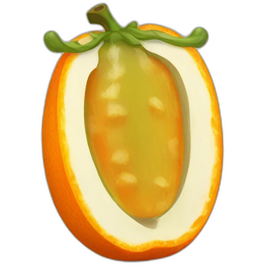 orange-pickle emoji