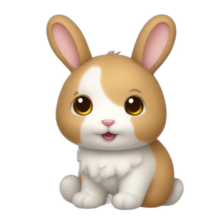 Doudou lapin emoji