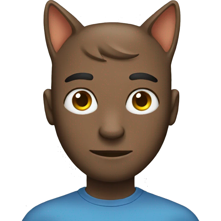 man with cat head emoji