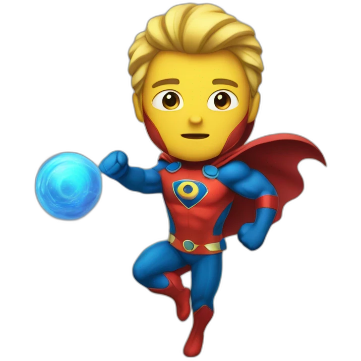 Mighty-super-hero emoji