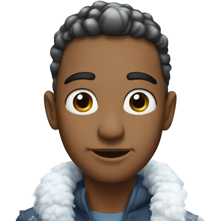 Snow emoji