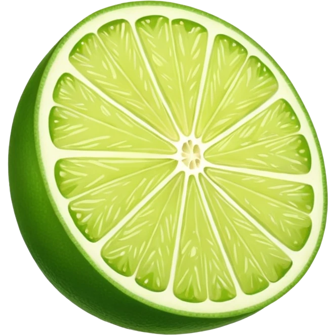 lime slice emoji