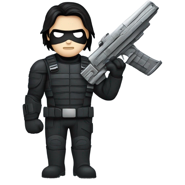 winter soldier metal arm emoji