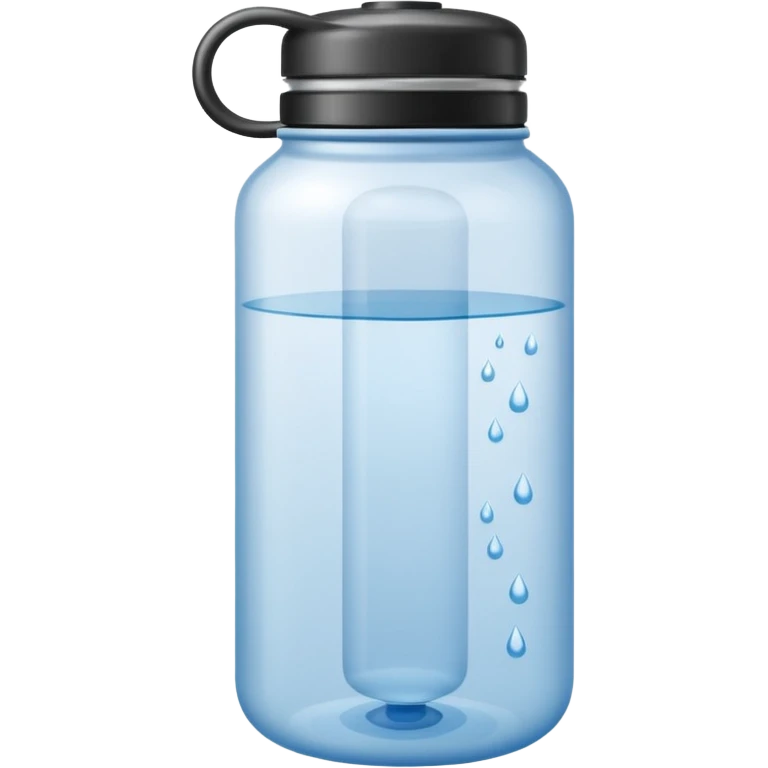 water bottle emoji
