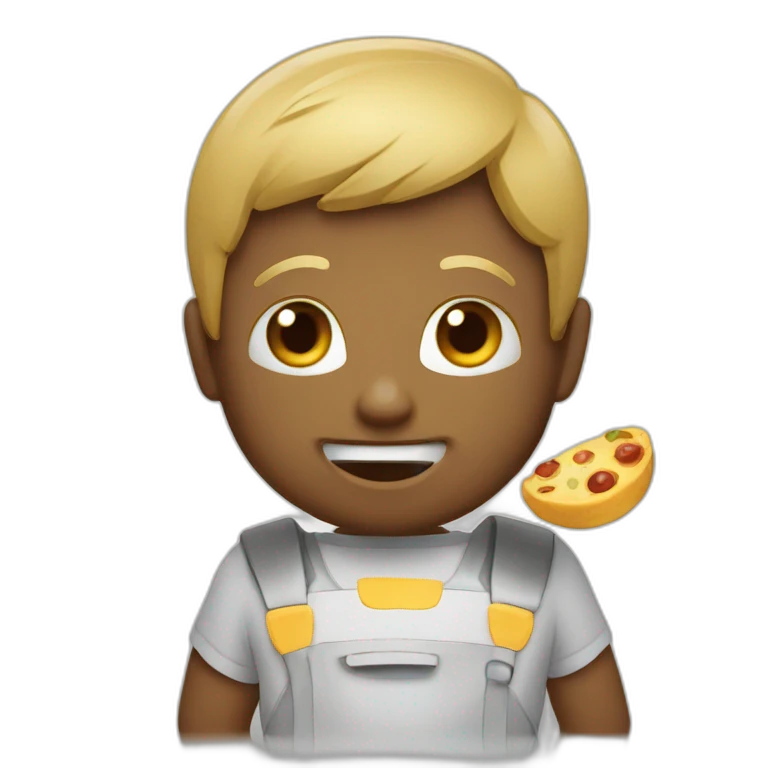 Chat qui mange emoji