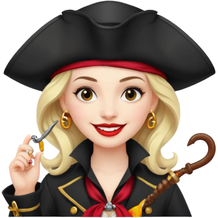 captain hook female emoji