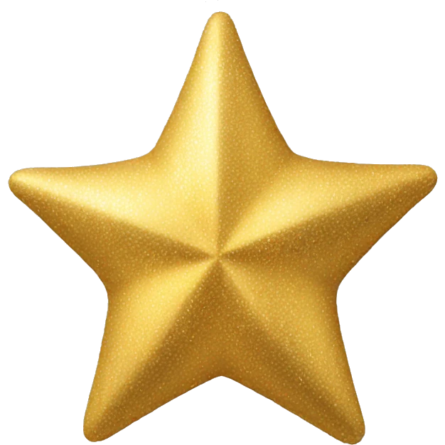 golden star emoji