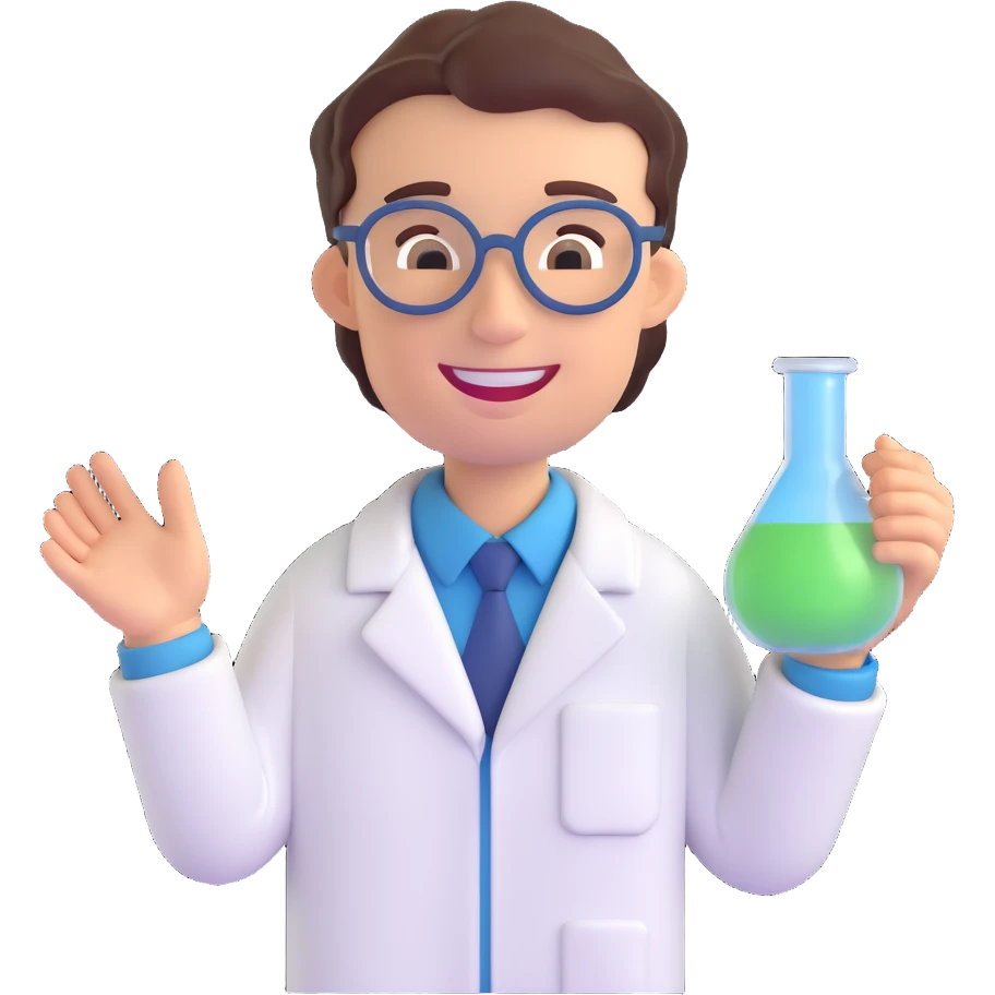 smile scientist emoji