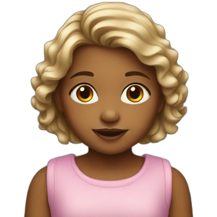 little girl emoji
