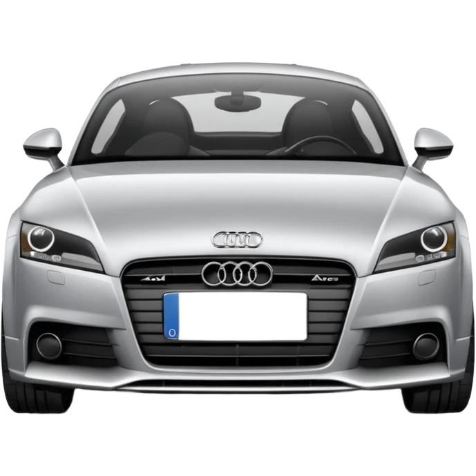 Audi TT, front view emoji