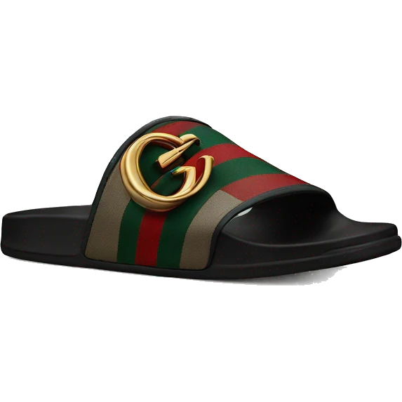 Gucci slides emoji