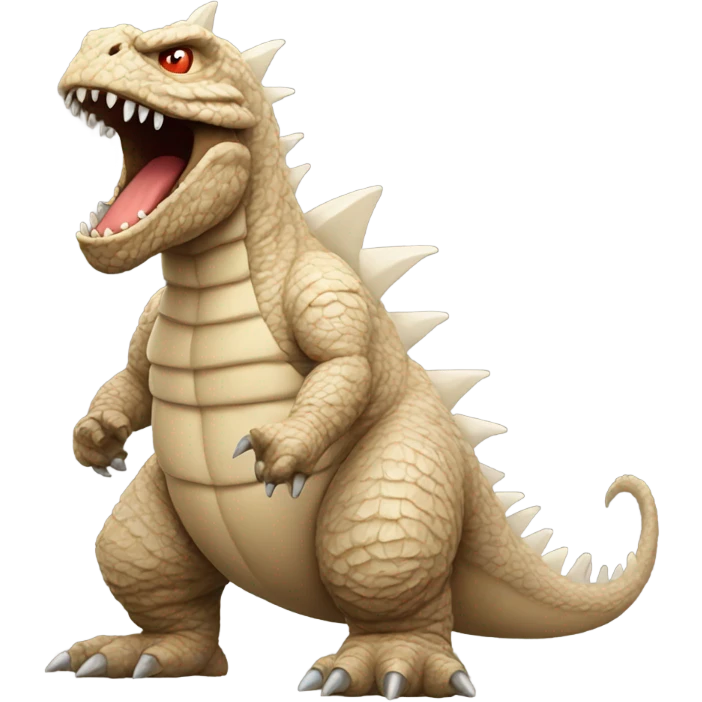 Beige godzilla  emoji