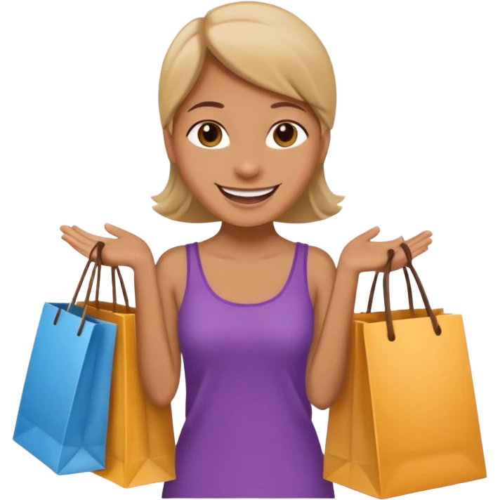 shopping emoji