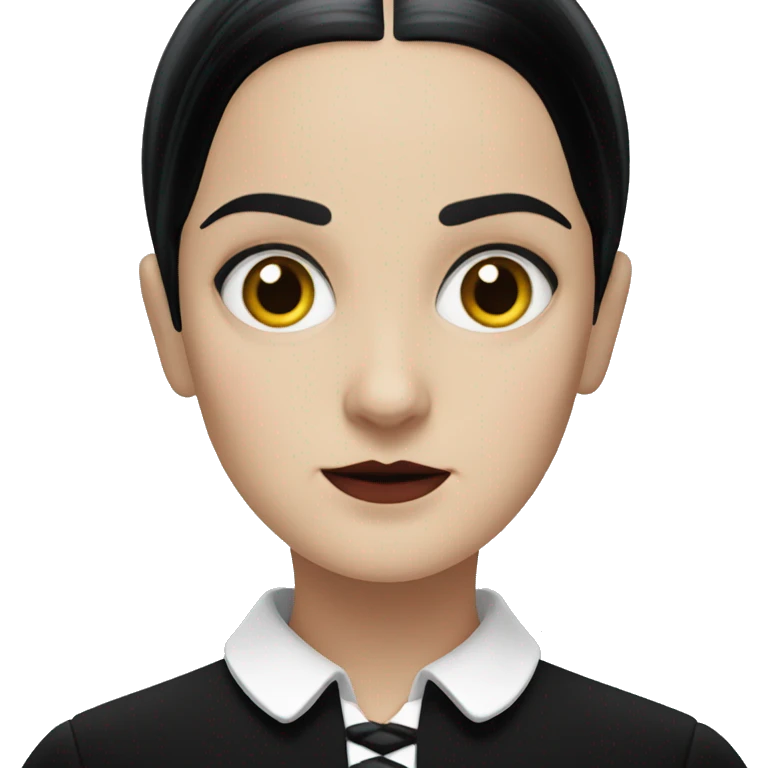 Wednesday Addams emoji