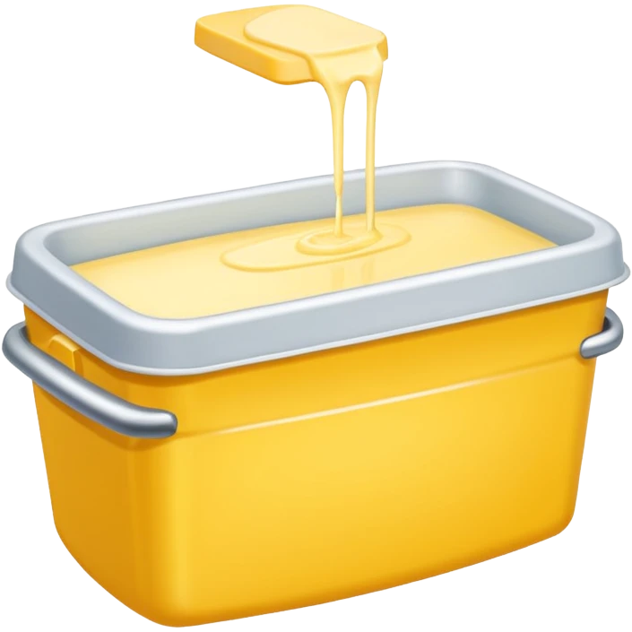 A butter tub emoji