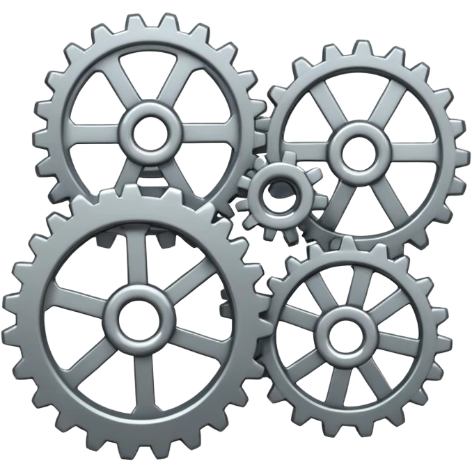 Gears  emoji