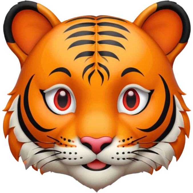 Tiger with heart eyes  emoji