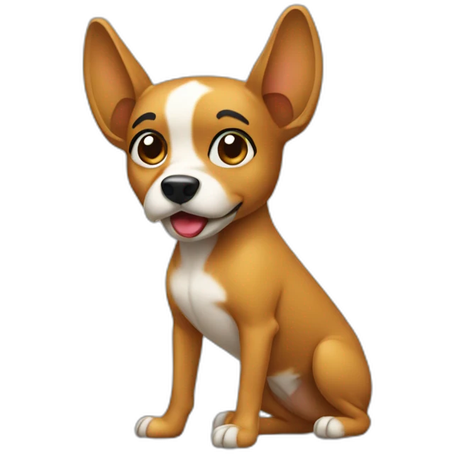 twerking dog emoji