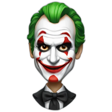 Macron joker emoji