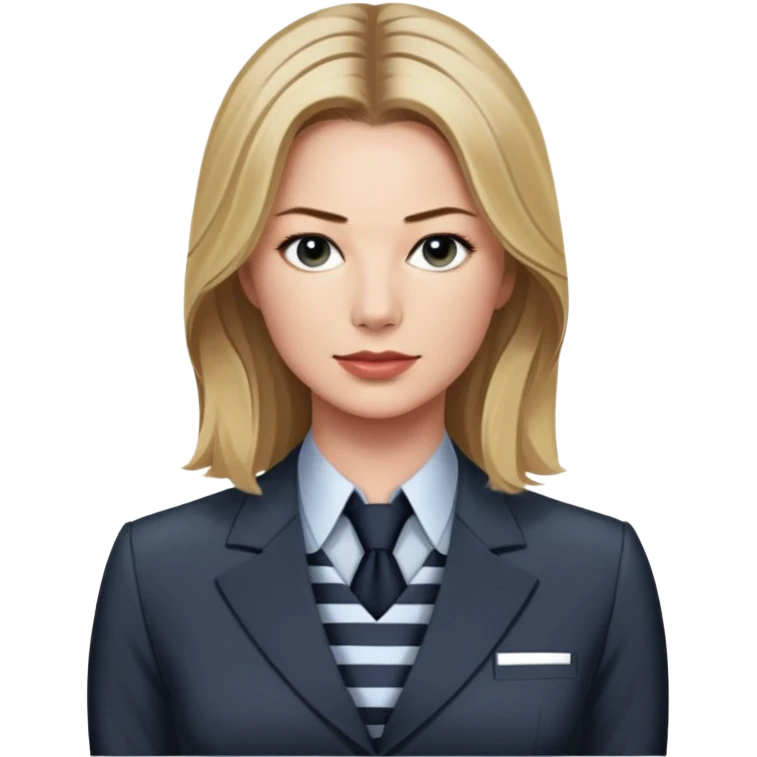 Emily VanCamp is sharon carter in captain america civil war, wear office dress striped shirt unbuttoned suit emoji