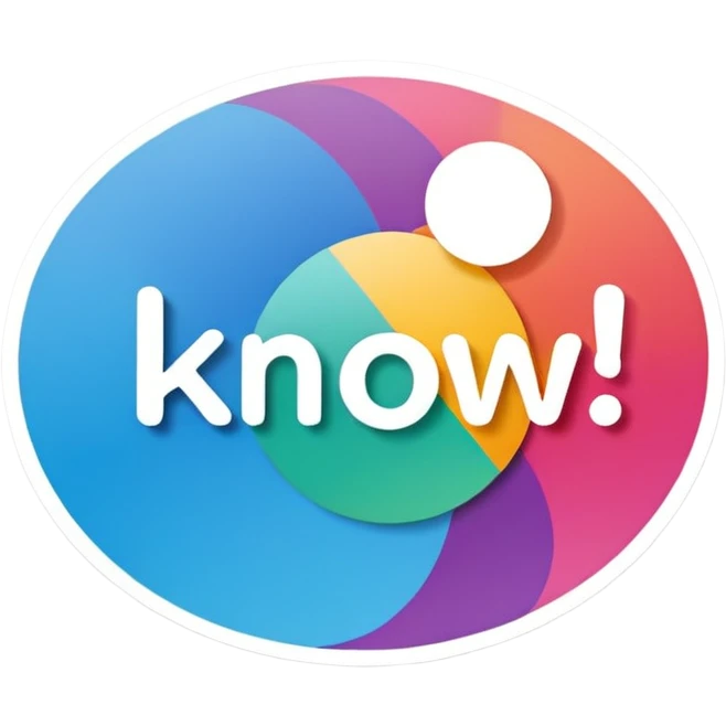 sticker that says “i know” emoji