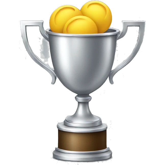 silver trophy emoji