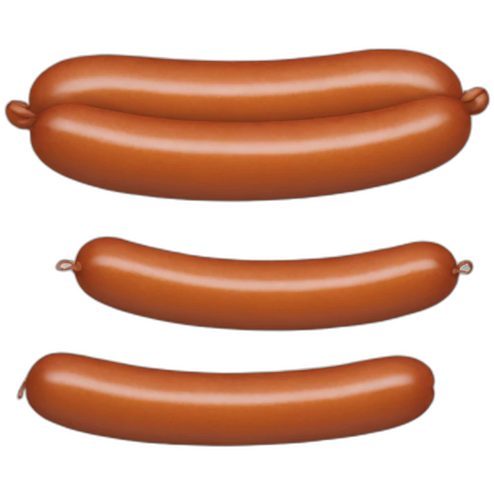 sausage enlongation emoji