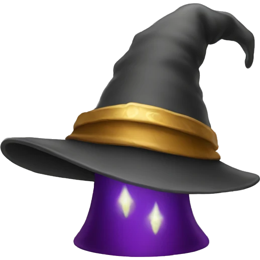 wizard's hat emoji