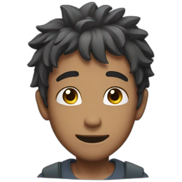 anime satisfied expression, emoji