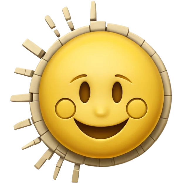 Смайлик боком, перед ним стена, он бьётся об нее головой  emoji