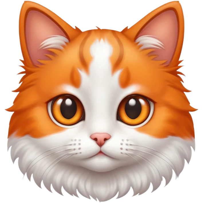 cute cat with big eyes emoji