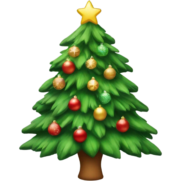 Christmas tree emoji