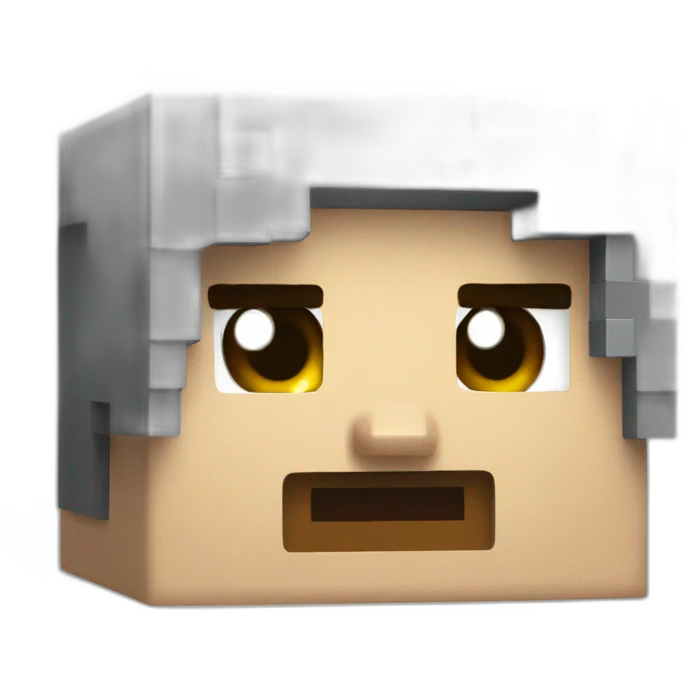 Minecraft head emoji