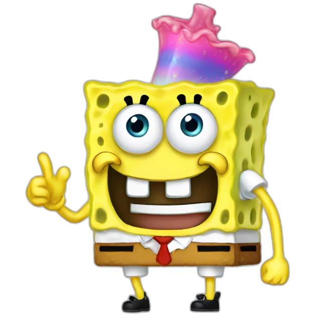 gay spongebob emoji