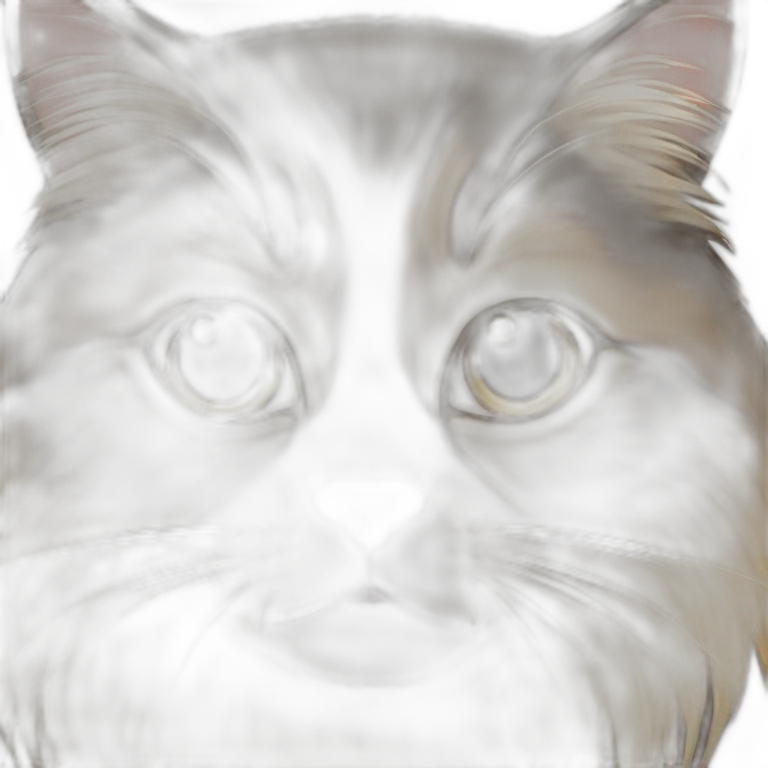 Sable persan cat emoji