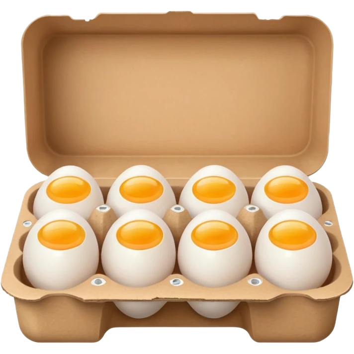 carton of raw eggs emoji