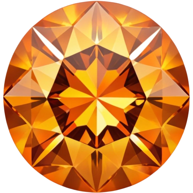 orange diamond emoji