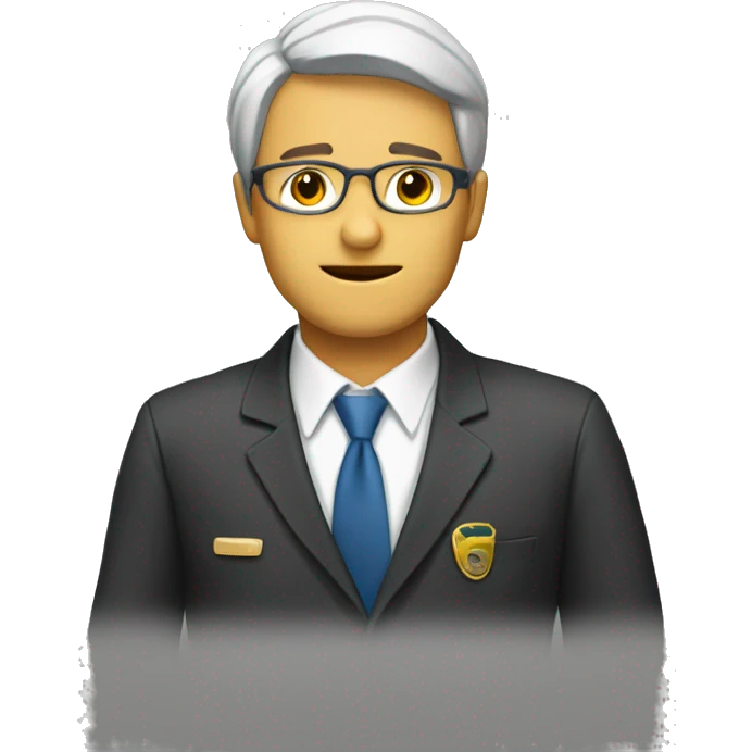 Persona con Administración emoji